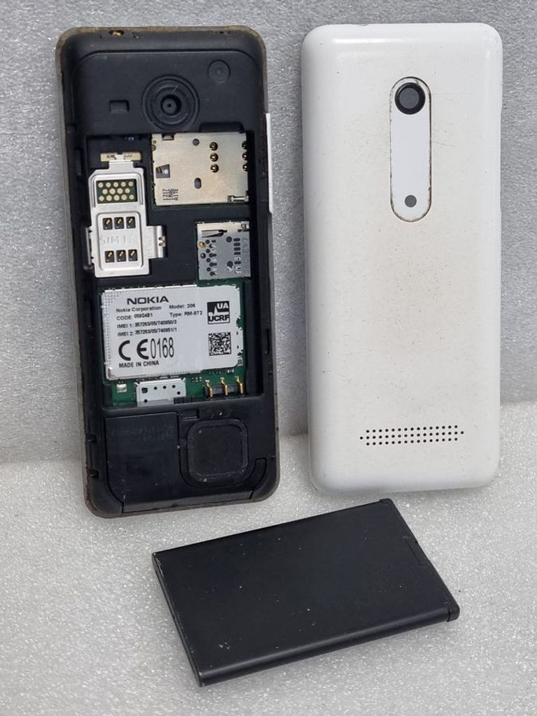 Дешево Nokia 206 rm-872 з ломбарду