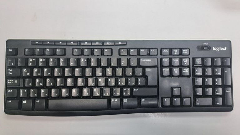 Купити Logitech k270 wireless keyboard Б/У