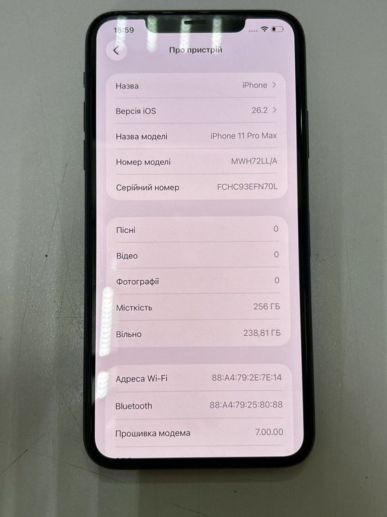 Оголошення Apple iphone 11 pro max 256gb Б/У
