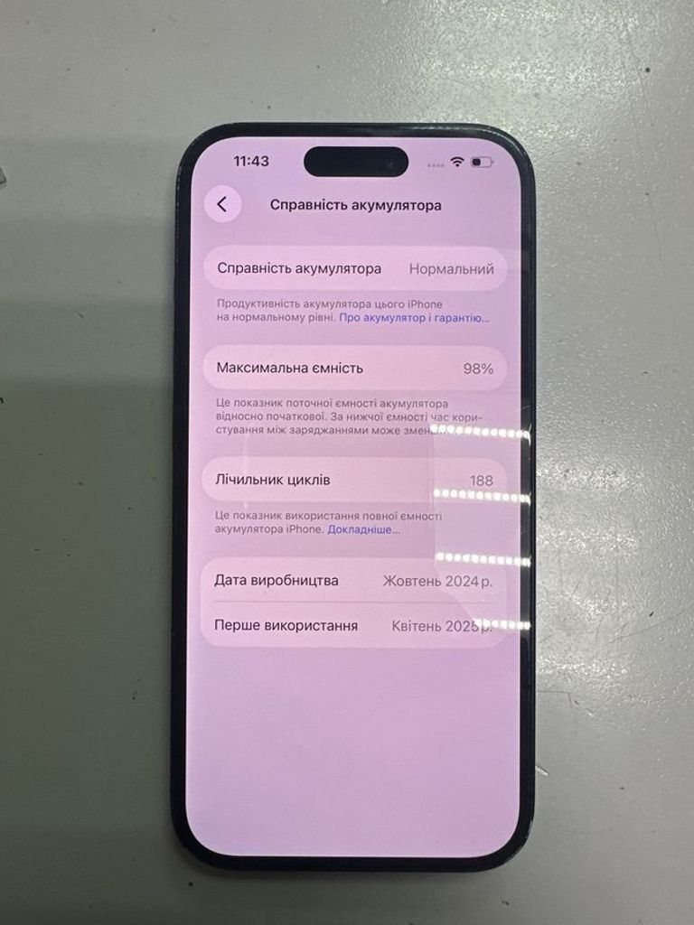 Розпродаж Apple iPhone 15 128GB Green, продавець Техноскарб