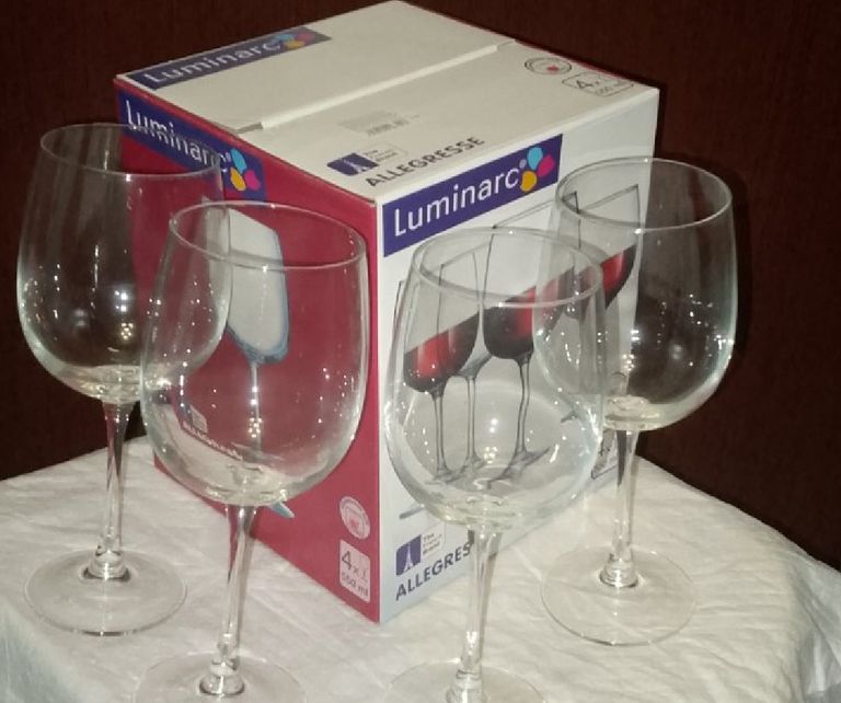Купити Набір бокалів LUMINARC MENADES, 4х360 мл  Б/У