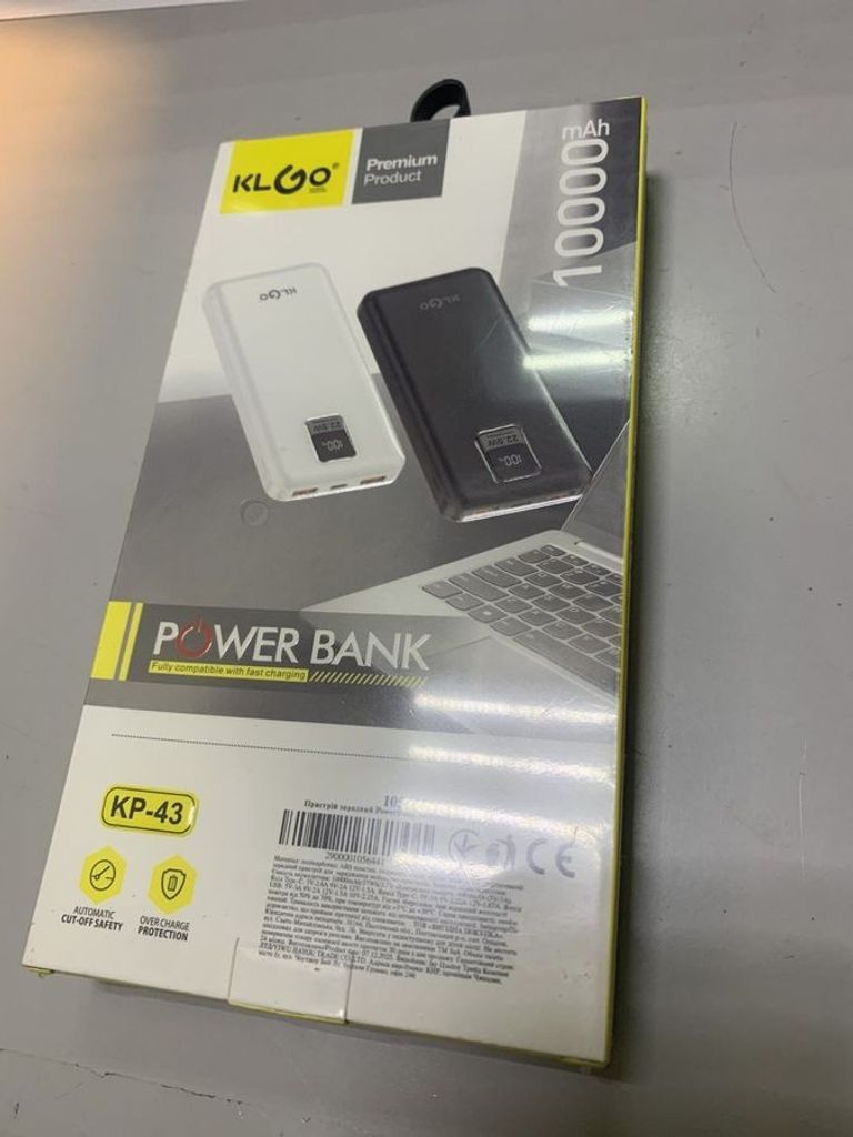 Купить Klgo kp-43 10000mah 22.5w Б/У