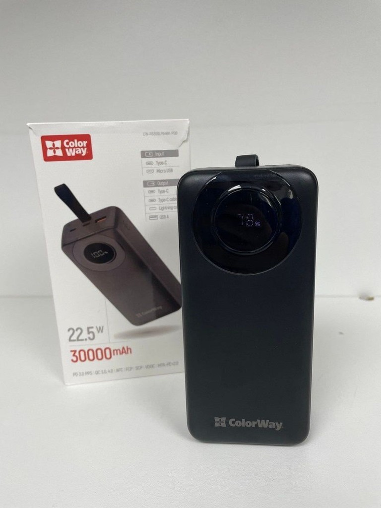 Купить Colorway cw-pb300lpb4bk-pdd 30000mah Б/У