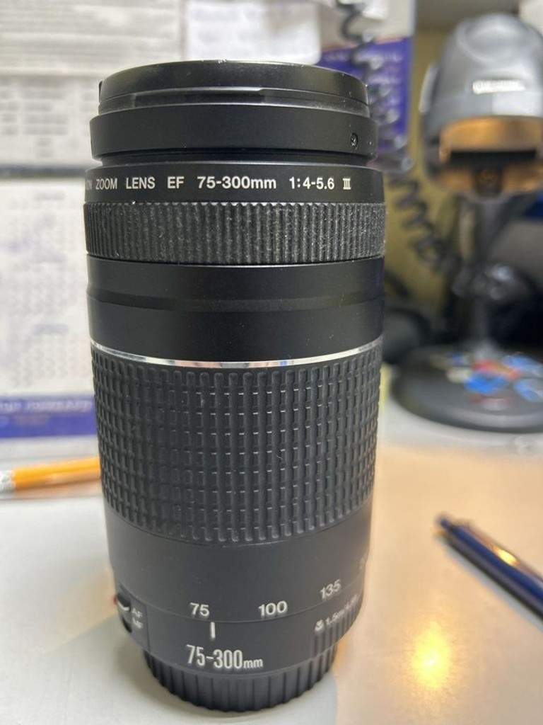 Дешево Canon EF 75-300mm f/4-5,6 III (6473A0150 з ломбарду