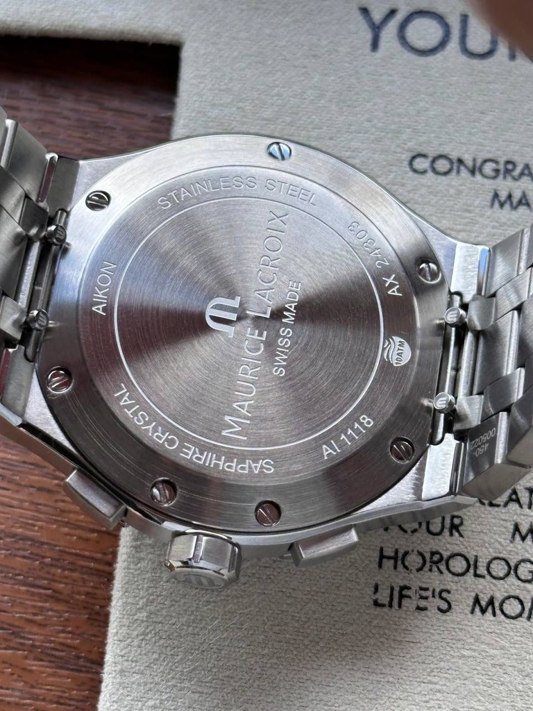 Maurice lacroix Aikon Chronograph AI6038-SS001-330-1 Код:null. Изображение 8