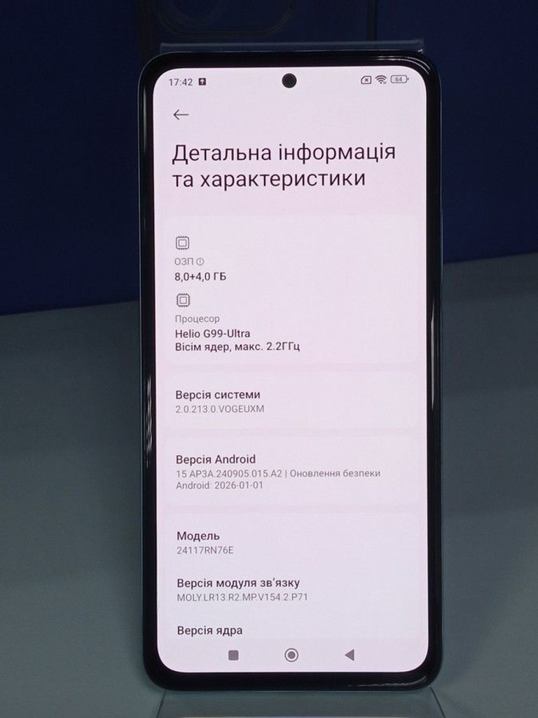 Xiaomi redmi note 14 8/256gb Код:01-200955729. Зображення 7