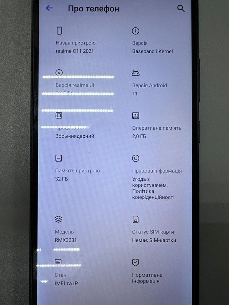 Оголошення Realme c11 2021 2/32gb Б/У