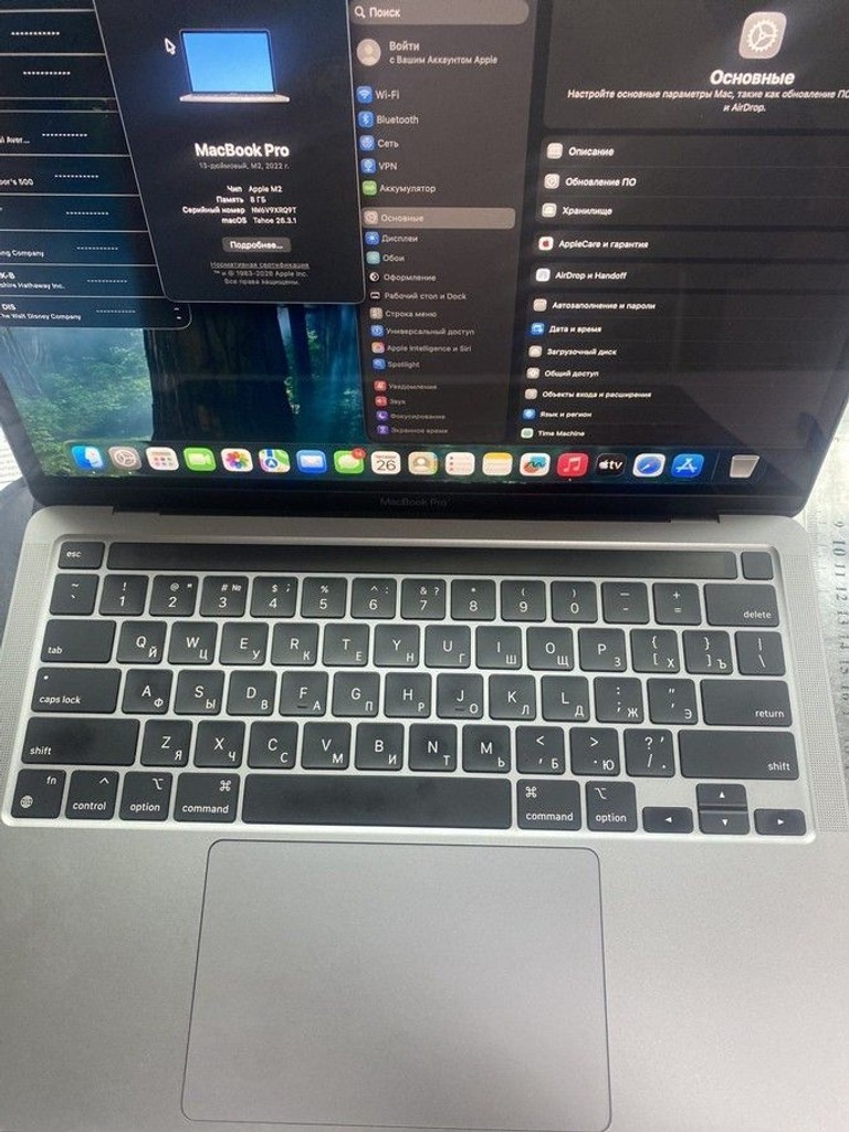 Купить Apple macbook pro a2338 13.3 m2 10-gpu/ ram8gb / ssd256gb/ retina/ touchbar Б/У