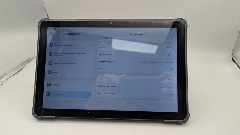 Объявление Blackview oscal pad 60 3/64gb Б/У