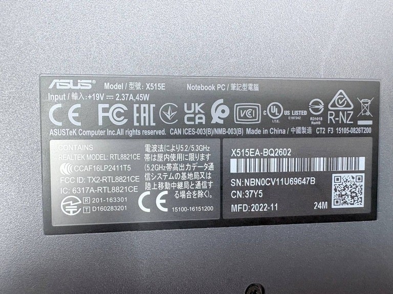 Asus 15/core i5-1135g7 ddr4/16gb ddr4/hdd *відсутній/ssd 512 gb/*інтегрована Код:01-200996241. Зображення 8