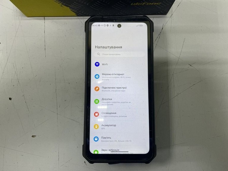 Оголошення Ulefone Armor 24 12/256GB Black Б/У