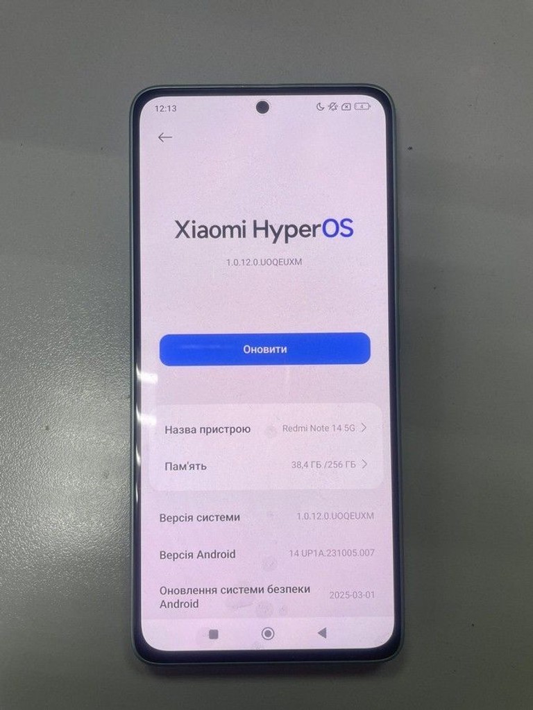 Купити Xiaomi redmi note 14 5g 8/256gb Б/У