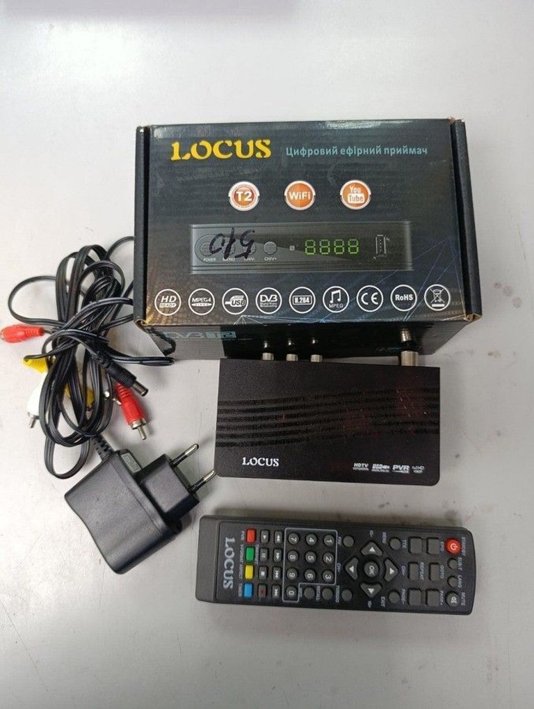 Купити Locus fullhd dvb-t2 1080 Б/У