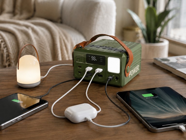 Дешиво Повербанк KONFULON A45Q 100000 mAh, 22.5 Вт / Зовнішній акумулятор з LED підсвічуванням с ломбарда