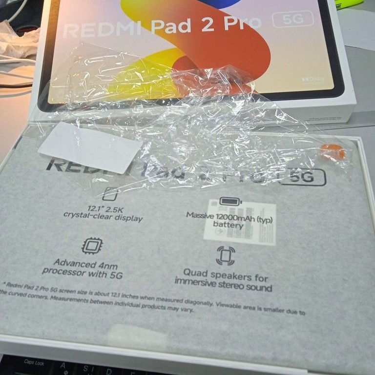 Xiaomi Redmi Pad 2 Pro 5G 6/128GB Graphite Gray (VHU6151EU) Код:01-201096763. Зображення 6