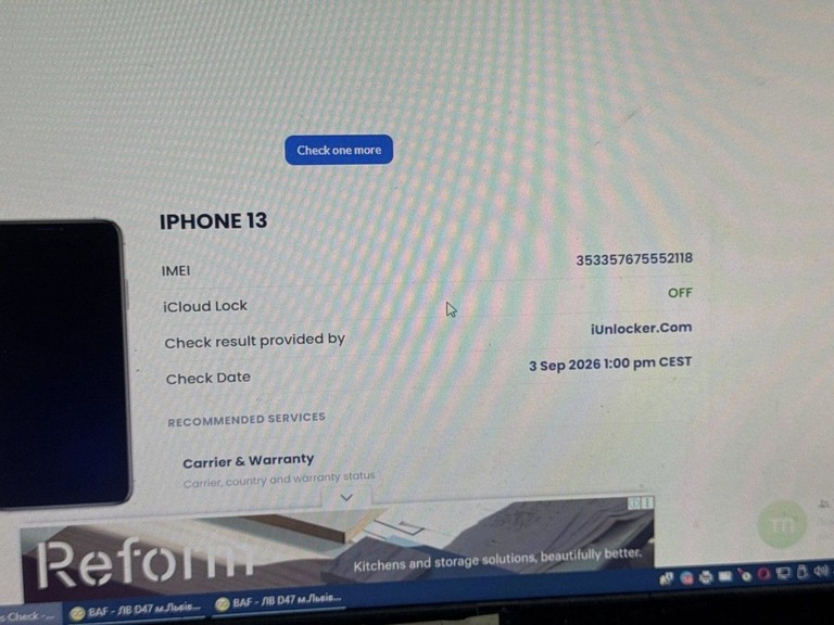 Apple iphone 13 256gb Код:01-201116179. Зображення 12