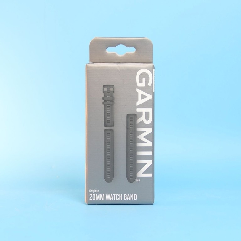 Garmin Quick Release (20 мм) Black/Slate Grey чорний/сірий силіконовий. Новий. Код:null. Зображення 6