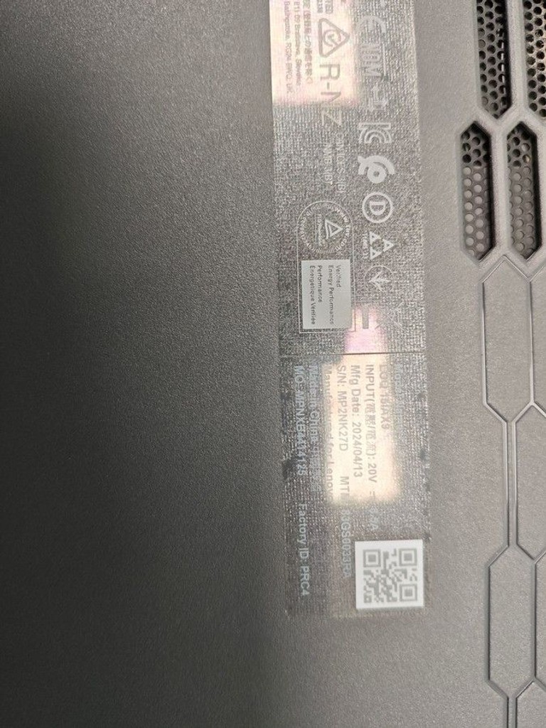 Купить Lenovo 15/core i5-12450hx ddr5/16gb ddr5/hdd *відсутній/ssd 512 gb/geforce rtx4050 6gb Б/У