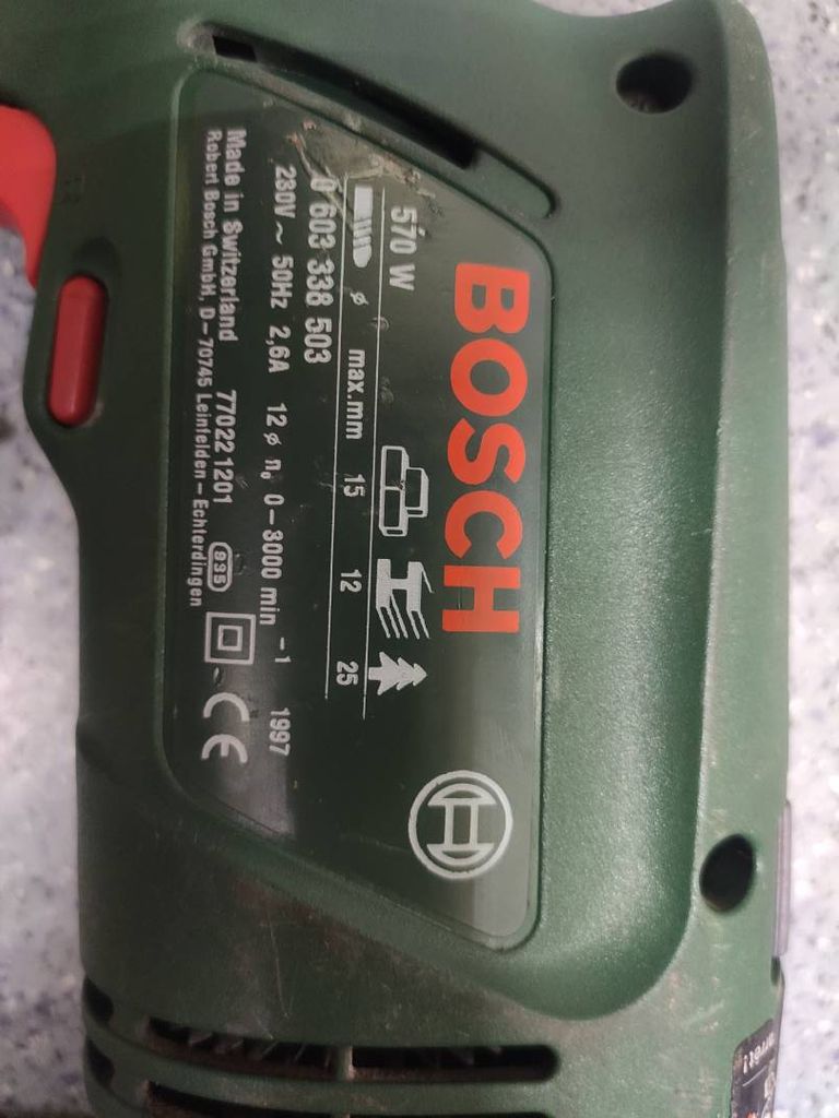 Bosch psb 570 re