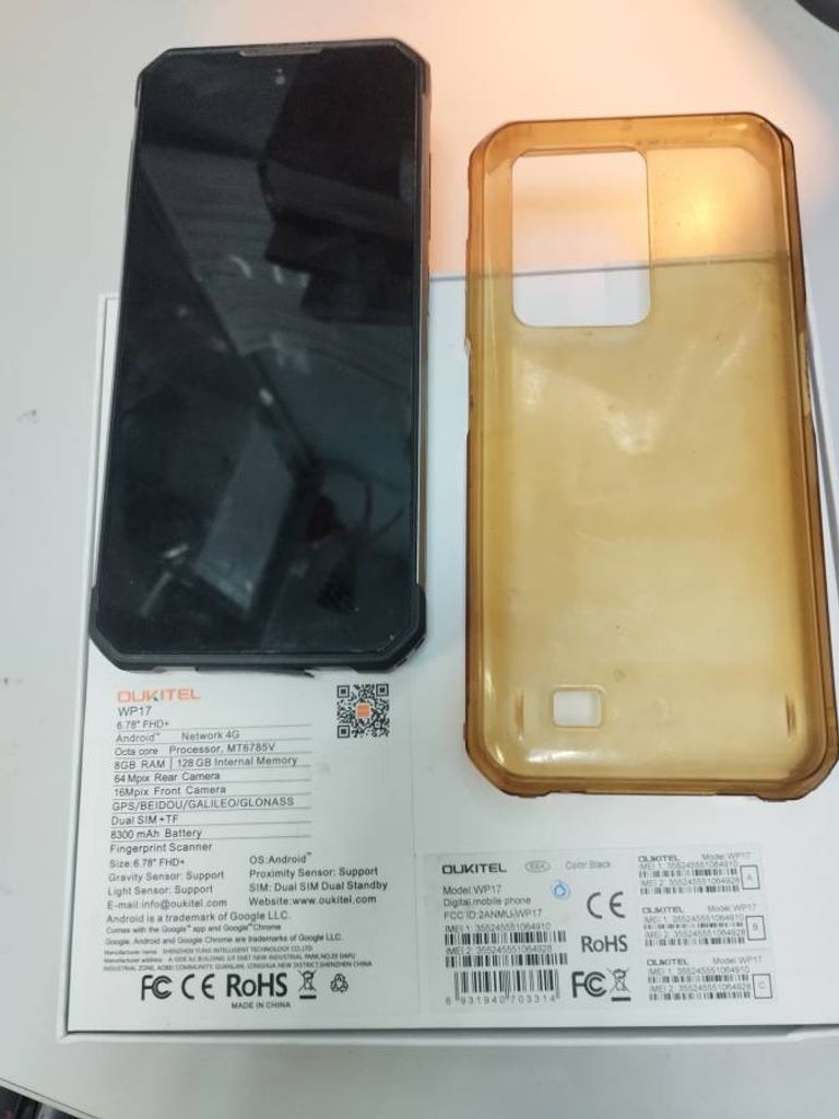 Oukitel WP17 8/128GB Black Код:01-200376897. Изображение 5