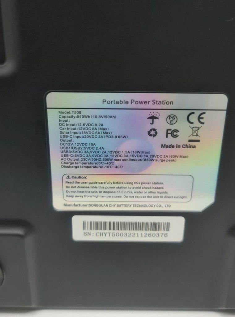 Tig fox T500 540Wh Код:01-200464201. Зображення 5