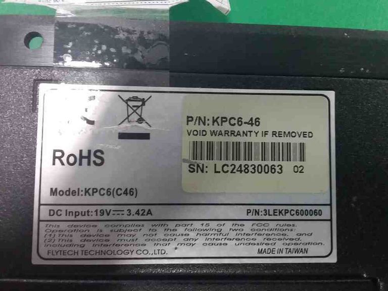 Flytech KPC6 (C46 Intel Atom D525 Dual Core 1.8GHz Fanless 1GB 250GB) Код:2000001009888. Зображення 4