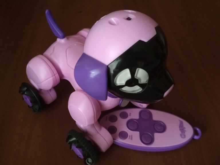 Робот цуценя на пульті керування Chippies Wow Wee щеня чіп  Код:null. Зображення 4