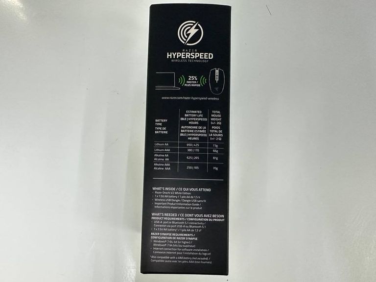 Razer Orochi V2 Wireless White (RZ01-03730400-R3G1) Код:01-200605796. Зображення 10