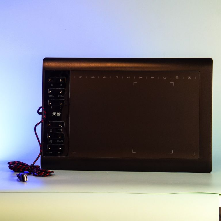 Объявление Акція! Графічний планшет для малювання 10Moons 1060 Plus Чорний + чохол у подарунок. Новий. Б/У