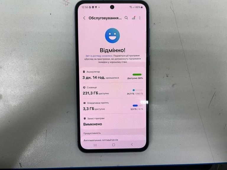 Оголошення Samsung galaxy a55 5g 8/256gb Б/У