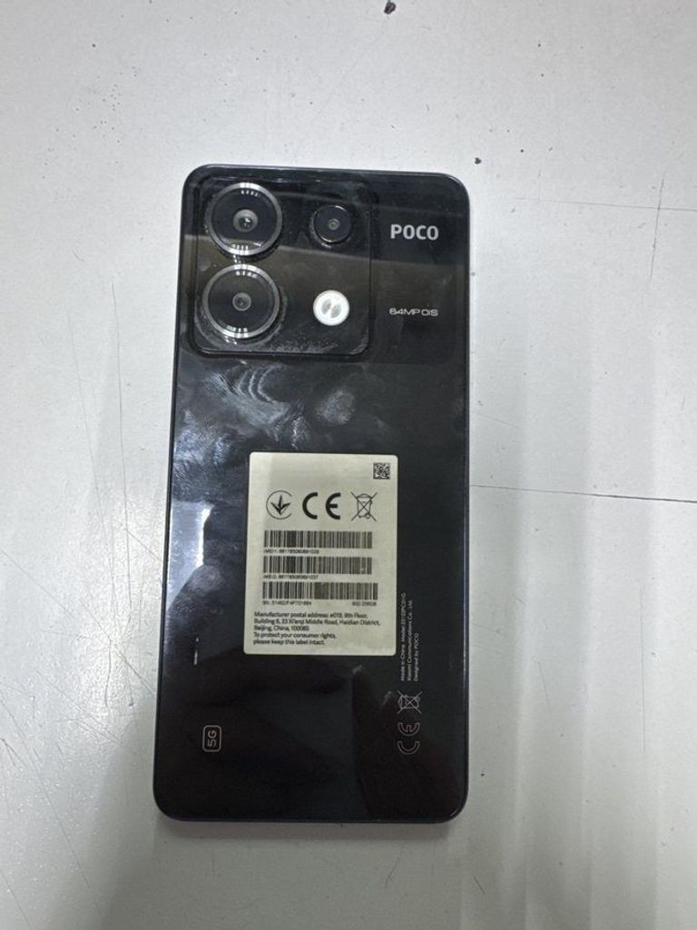 Оголошення Poco X6 8/256GB Black Б/У