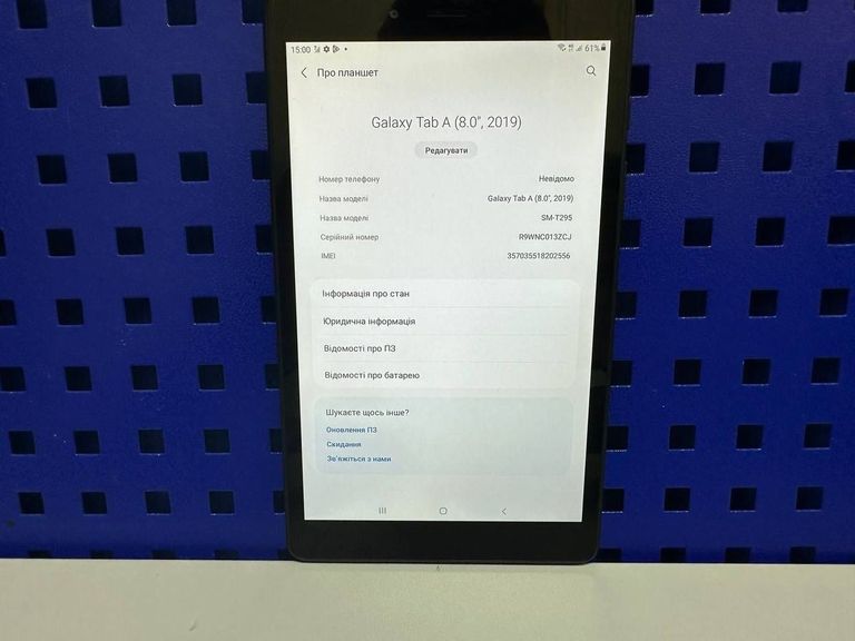 Samsung galaxy tab a 8.0 2019 32gb 3g sm-t295 Код:01-200789269. Зображення 15