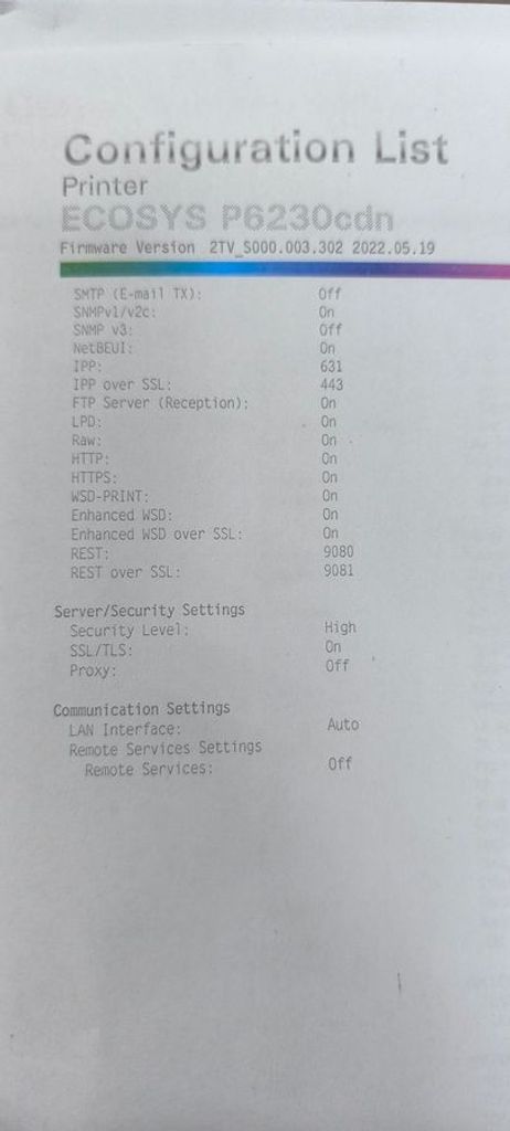 Kyocera ecosys p6230cdn Код:01-200795762. Изображение 7