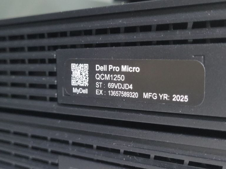 Dell pro micro iqcm1250 / i3-14100t/ ram 16gb / ssd m2 512gb/ uhd 730 Код:01-200802106. Изображение 6