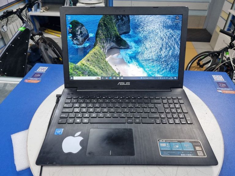 Купить Asus 15/celeron n3050 ddr3/4gb ddr3/ssd 64 gb/*інтегрована Б/У