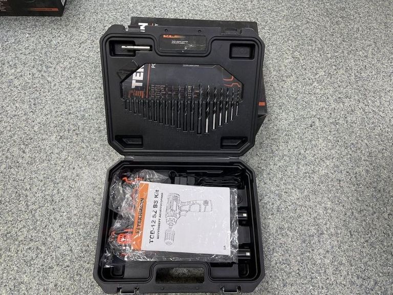 Оголошення Tekhmann tcd-12 s2 bs kit 2акб + зп + набір Б/У