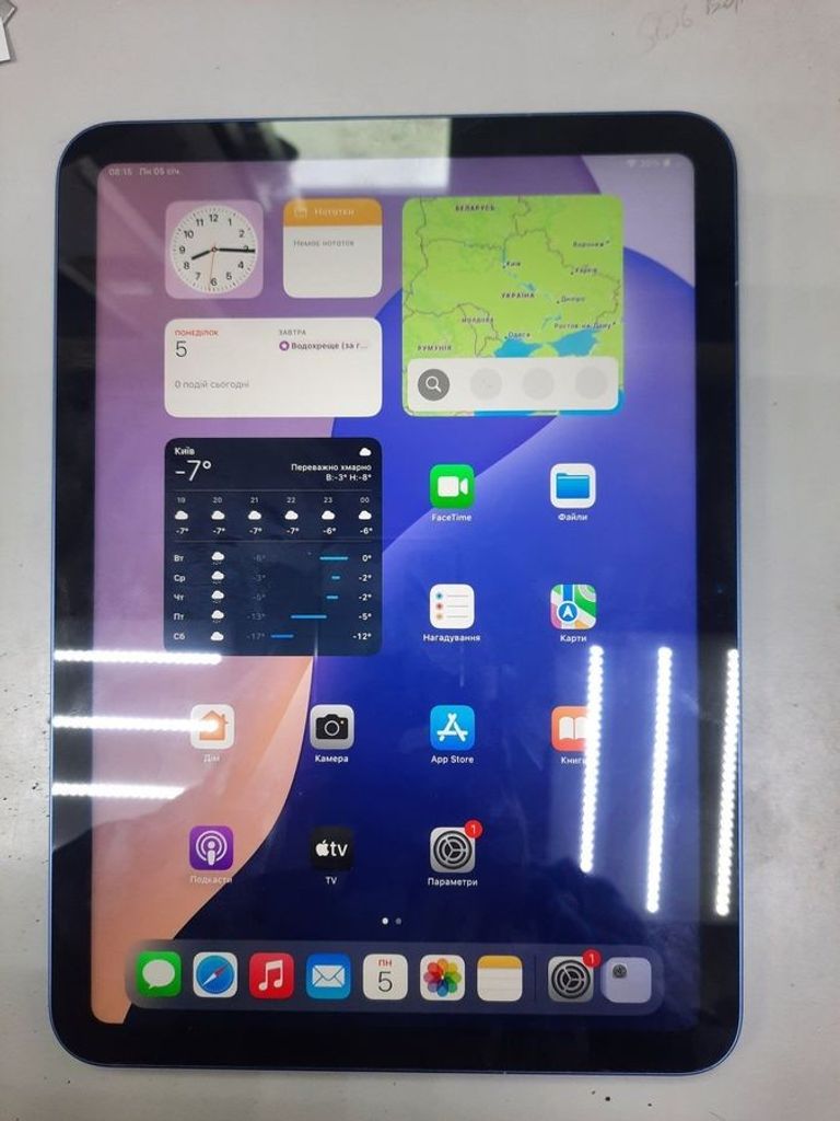 Apple iPad 2025 Wi-Fi 256GB Blue (MD4H4) Код:01-200839178. Зображення 5