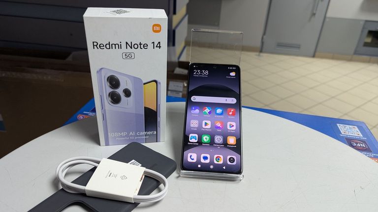 Купить Xiaomi redmi note 14 5g 6/128gb Б/У