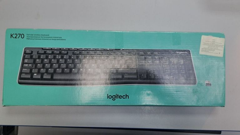Оголошення Logitech k270 wireless keyboard Б/У