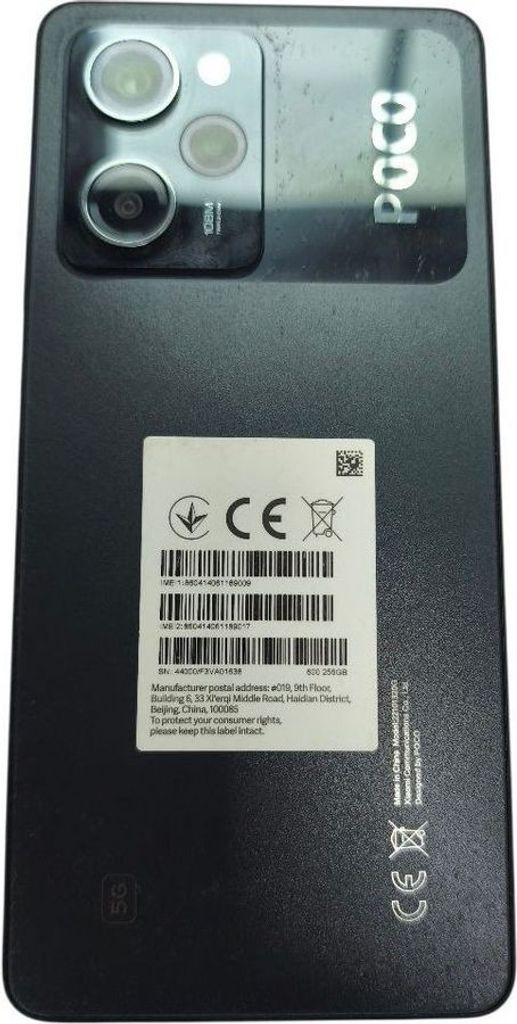 Оголошення Xiaomi Poco X5 Pro 5G 8/256GB Black Б/У