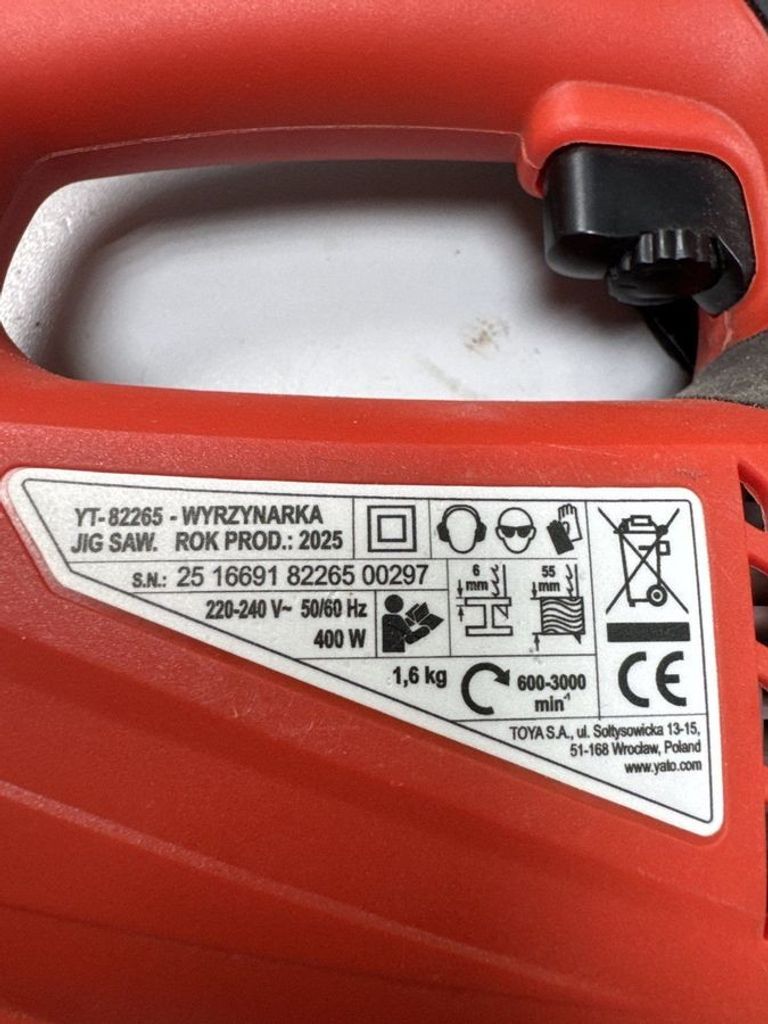 Объявление Yato YT-82265 Б/У