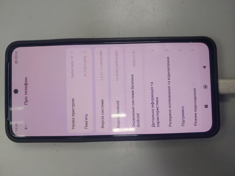 Дешево Xiaomi redmi note 13 4g 6/128gb з ломбарду