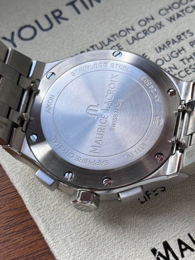 Maurice lacroix Aikon Chronograph AI6038-SS001-330-1 Код:null. Изображение 7