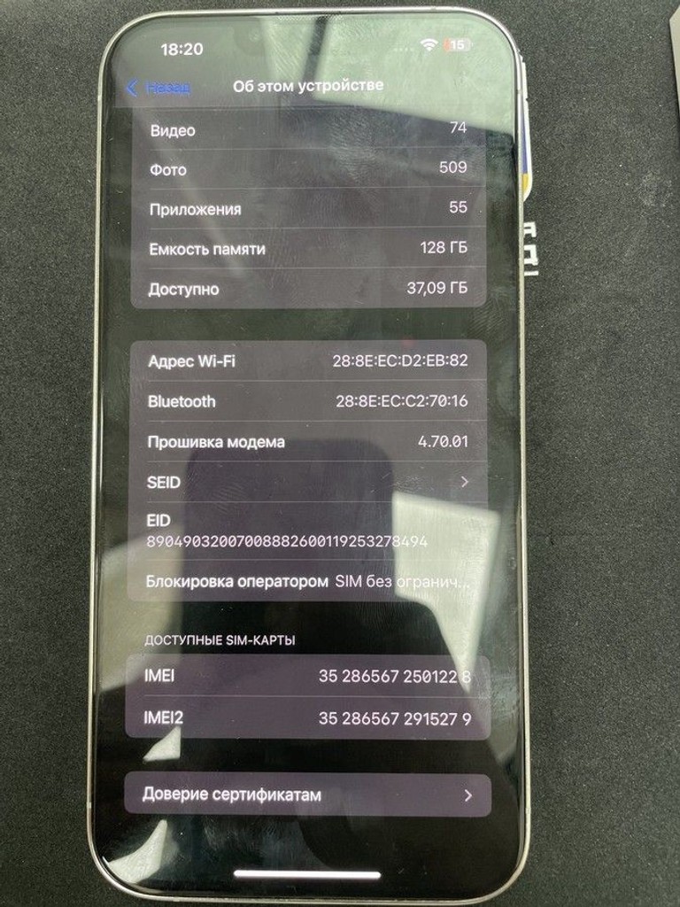 Дешево Apple iphone 13 pro max 128gb з ломбарду
