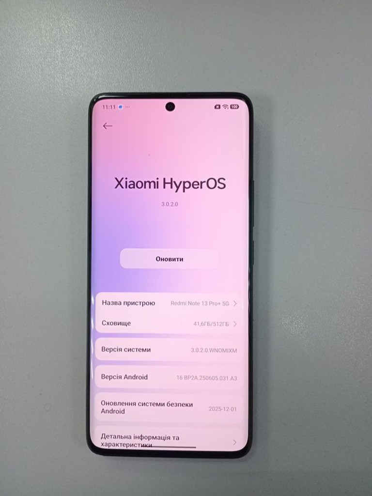 Xiaomi Redmi Note 13 Pro+ 12/512GB Black Код:01-200904850. Зображення 6