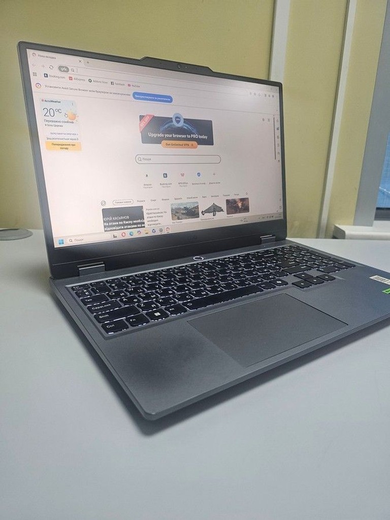 Купить Lenovo 15/core i5-12450hx ddr5/16gb ddr5/hdd *відсутній/ssd 512 gb/geforce rtx3050 6gb Б/У