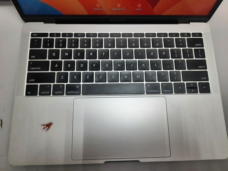 Apple macbook pro a1708 13,3" core i7 2,5ghz/ram16gb/ssd256gb/intel iris plus graphics 640 Код:01-201030454. Изображение 8