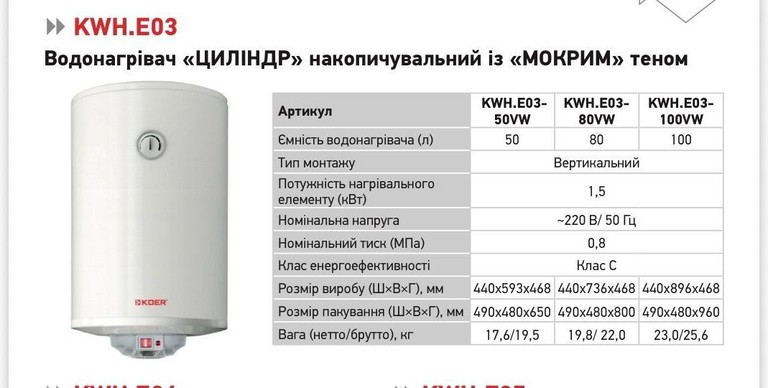 Купить Koer KWH.E03 Б/У