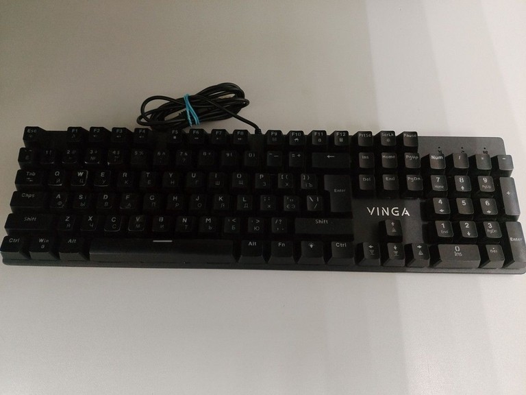 Купити Vinga KBGM-100 Black Б/У