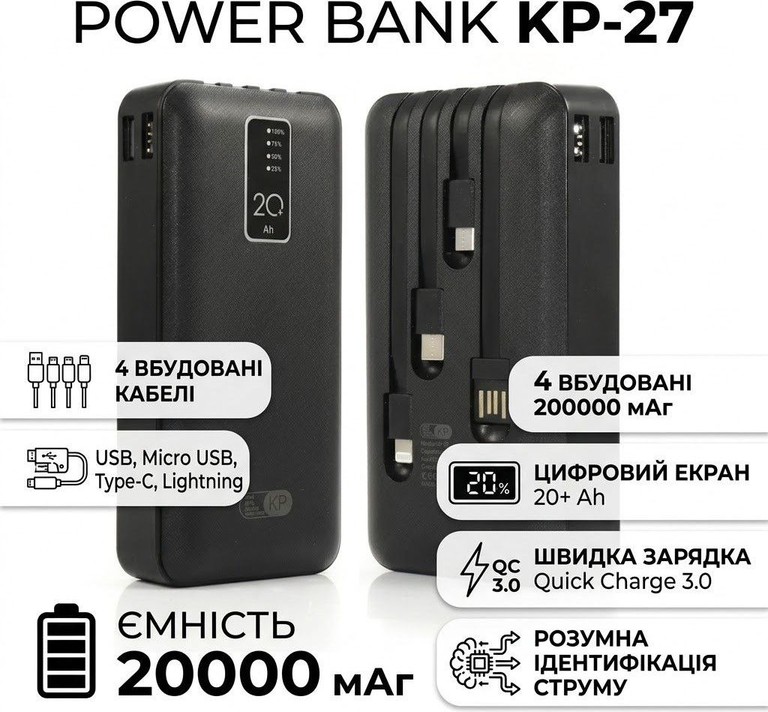 Купить KP KP-27 20000mAh Б/У